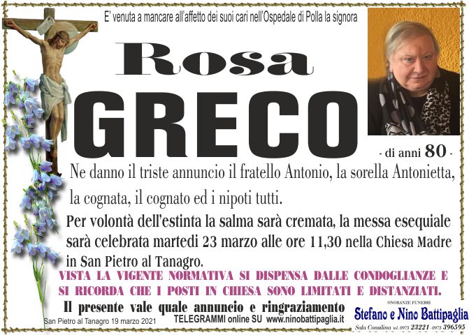 foto manifesto GRECO ROSA