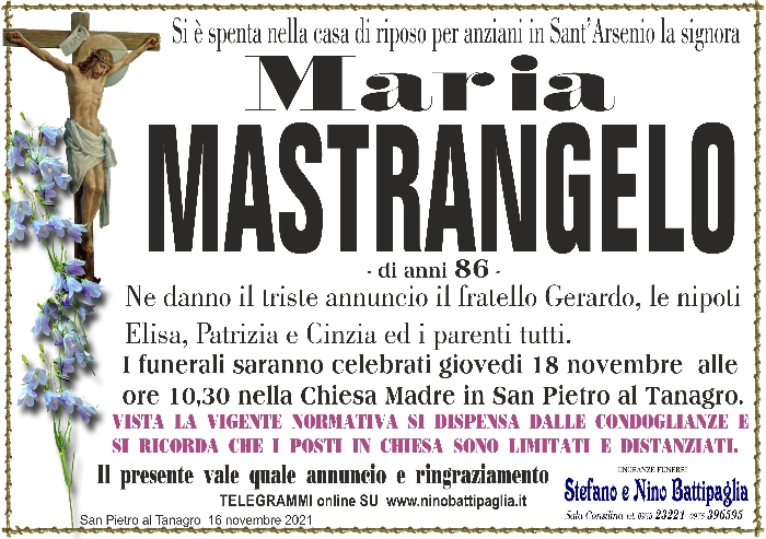 foto manifesto MASTRANGELO MARIA
