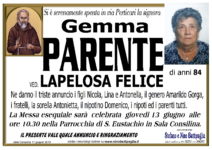 foto manifesto PARENTE GEMMA