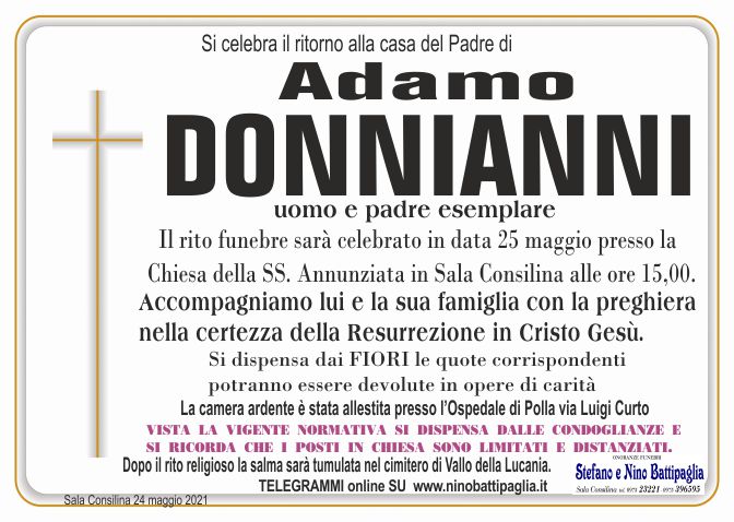 foto manifesto DONNIANNI ADAMO