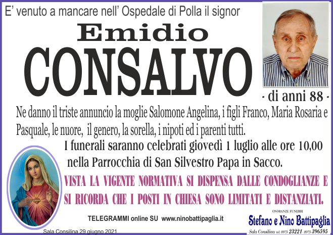 foto manifesto CONSALVO EMIDIO