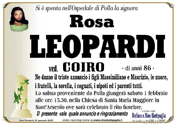 foto manifesto LEOPARDI ROSA