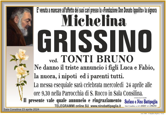 foto manifesto GRISSINO MICHELINA