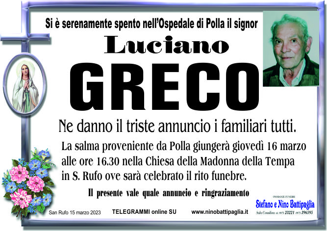 foto manifesto GRECO LUCIANO