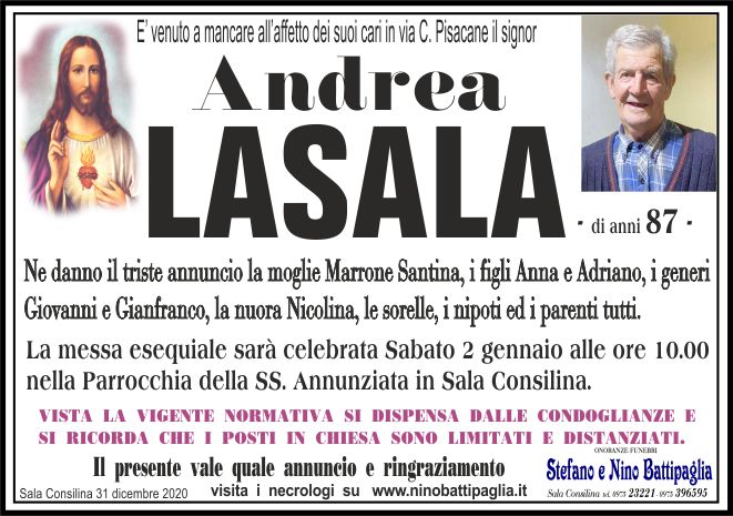 foto manifesto LASALA ANDREA