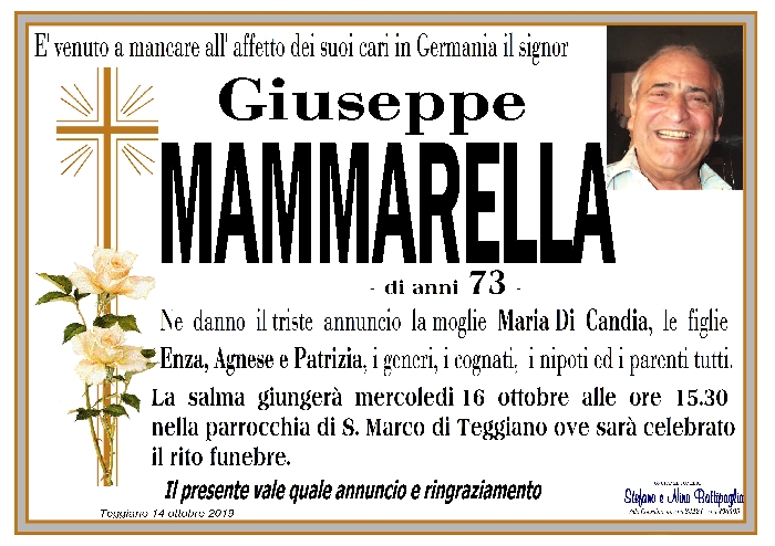 foto manifesto MAMMARELLA GIUSEPPE