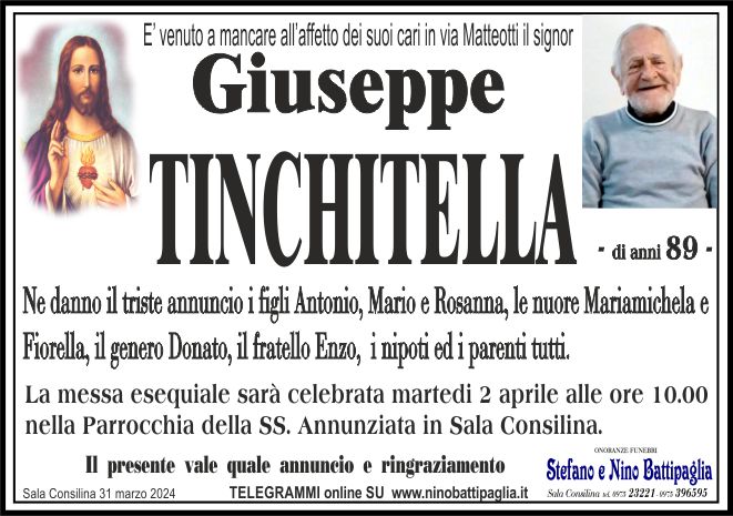 foto manifesto TINCHITELLA GIUSEPPE