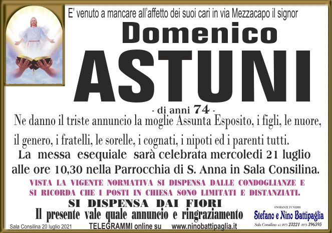 foto manifesto ASTUNI DOMENICO