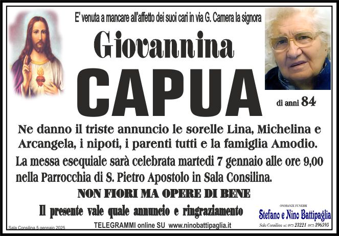 foto manifesto CAPUA GIOVANNINA