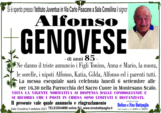 foto manifesto GENOVESE ALFONSO