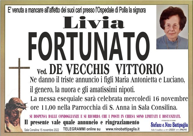 foto manifesto FORTUNATO LIVIA