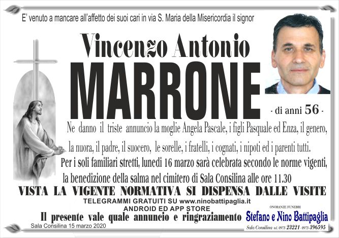 foto manifesto MARRONE VINCENZO ANTONIO