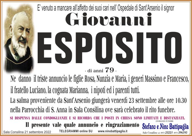foto manifesto ESPOSITO GIOVANNI