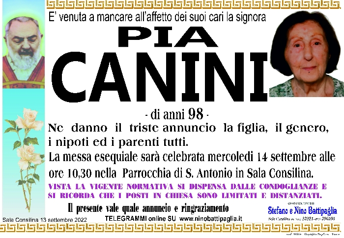 foto manifesto CANINI PIA