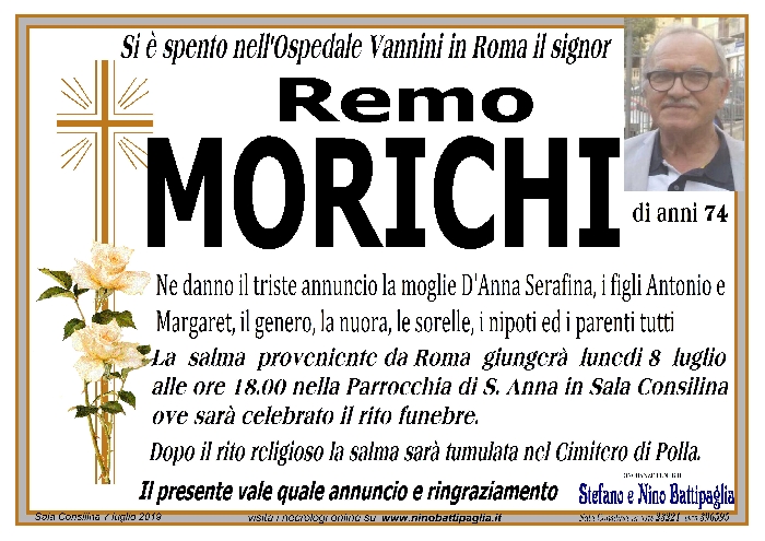 foto manifesto Morichi Remo