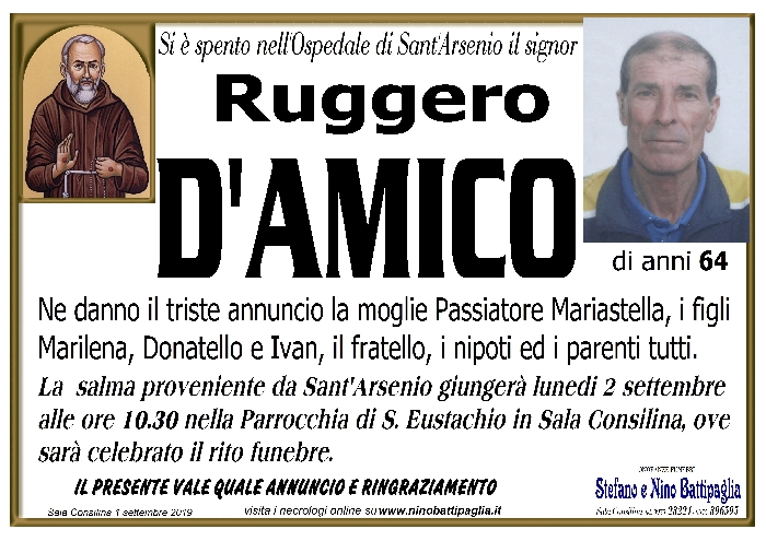 foto manifesto D\'AMICO RUGGERO