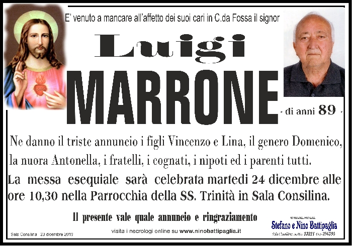 foto manifesto MARRONE LUIGI