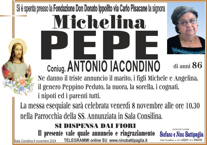 foto manifesto PEPE MICHELINA