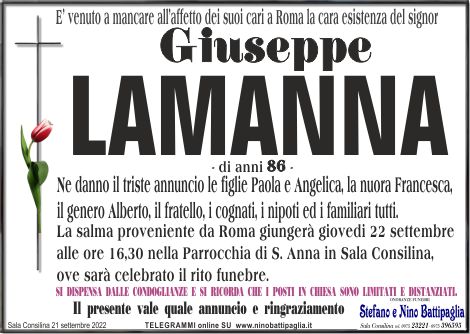 foto manifesto LAMANNA GIUSEPPE