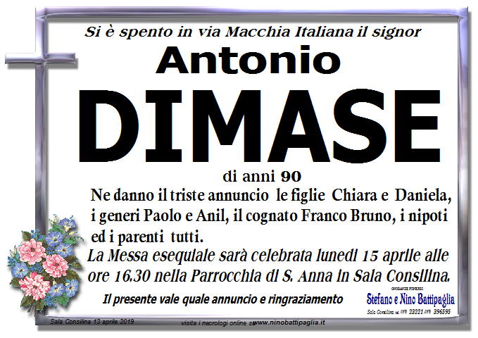foto manifesto DIMASE ANTONIO
