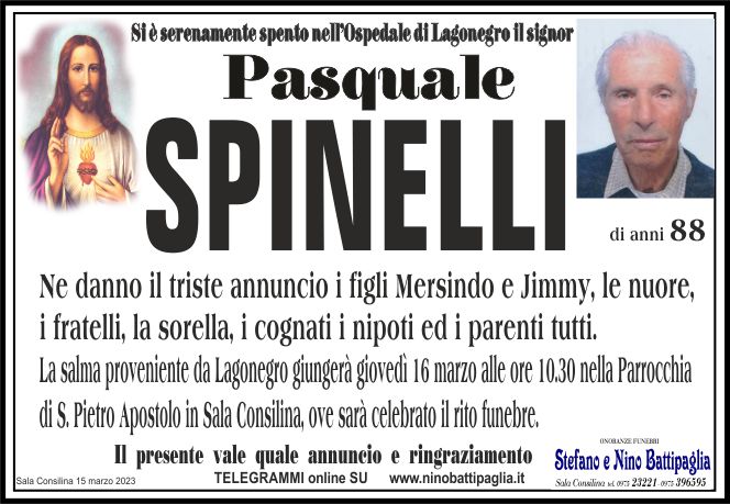 foto manifesto SPINELLI PASQUALE