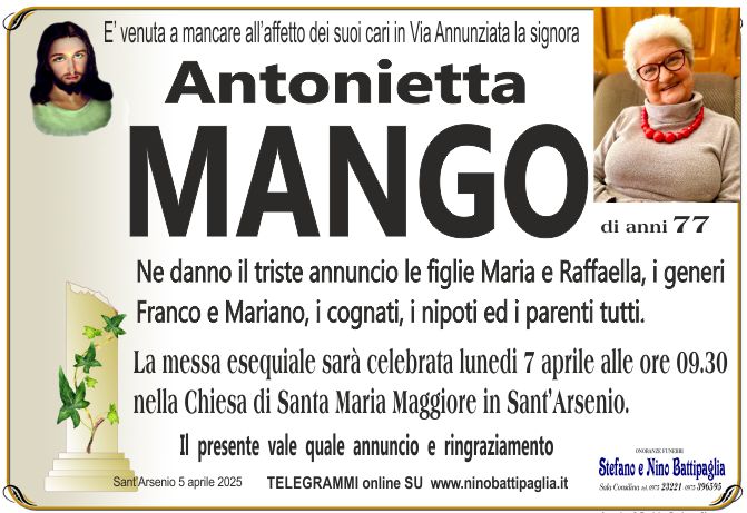 foto manifesto MANGO ANTONIETTA